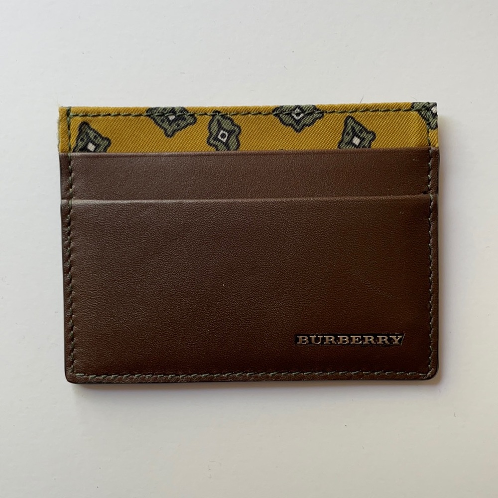 Burberry men’s wallet/card holder